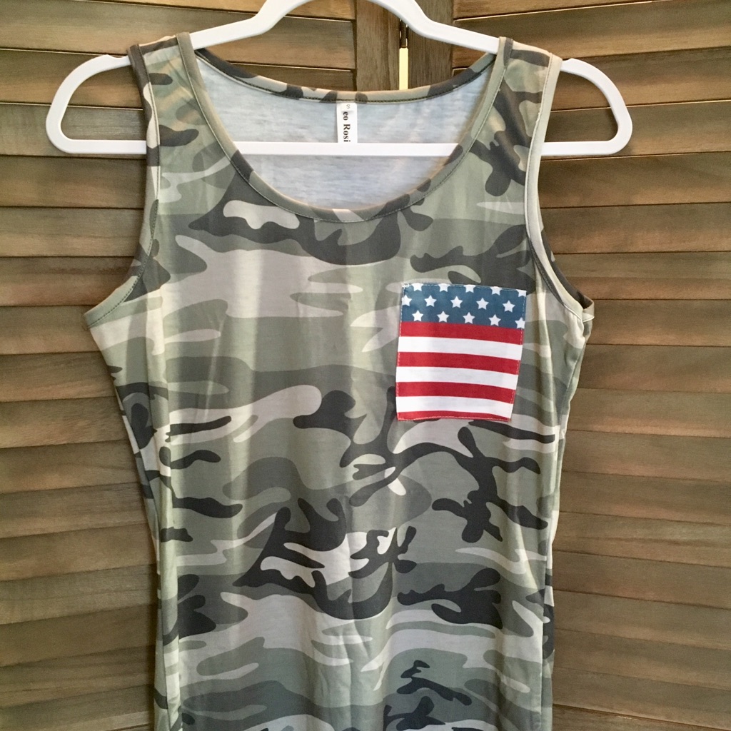 Camouflage Tank Top